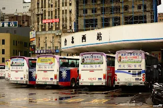 扇形月台是其特色
