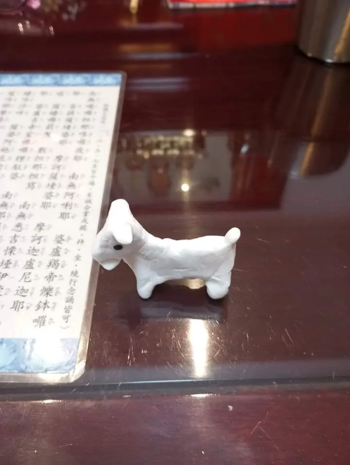 手捏出來的造型！