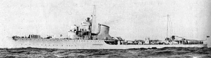 1936年的西南風號。