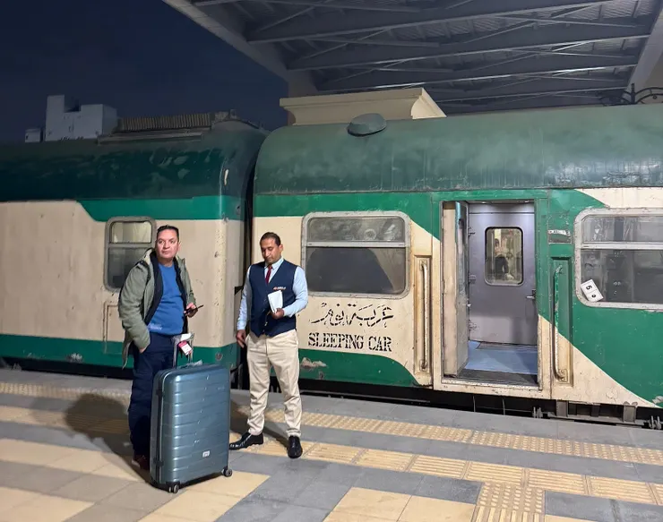 年久失修 (?) 的車廂外觀