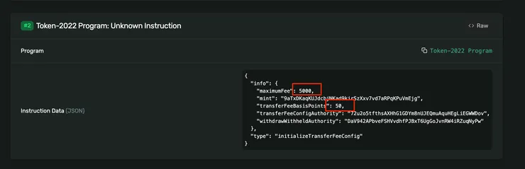 initializ mint - Sol explorer