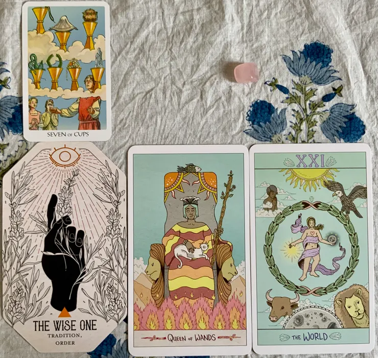 宇宙站在你這邊，宇宙是你的靠山。