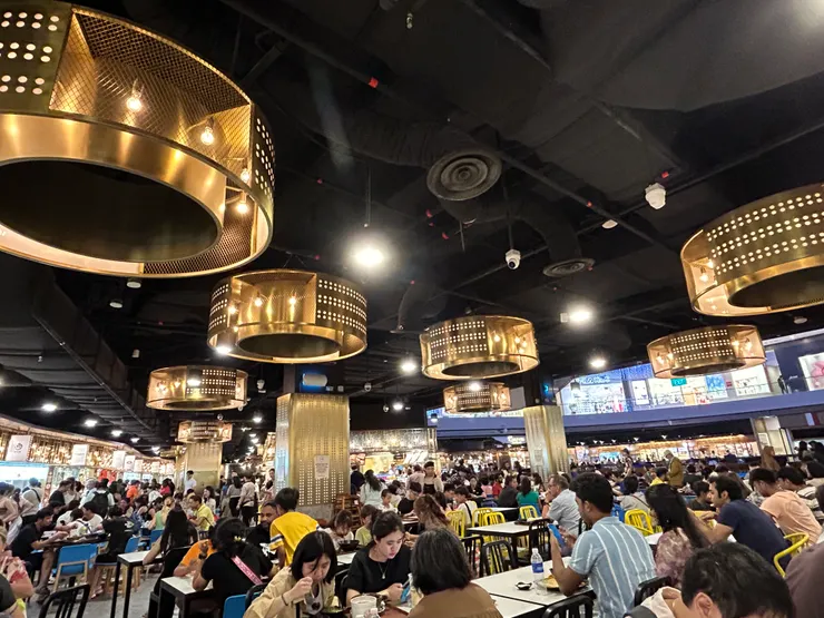 金沙酒店的美食街