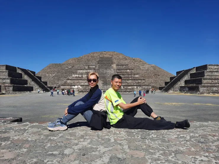 攝於 Teotihuacan - Pyramid of the Moon (Pirámide de la Luna)
