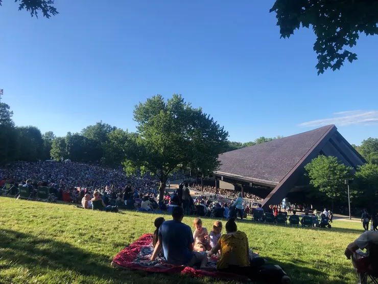 作者攝於 2022年8月｜Blossom Music Center（原創作品，請勿擅自使用或轉載。）