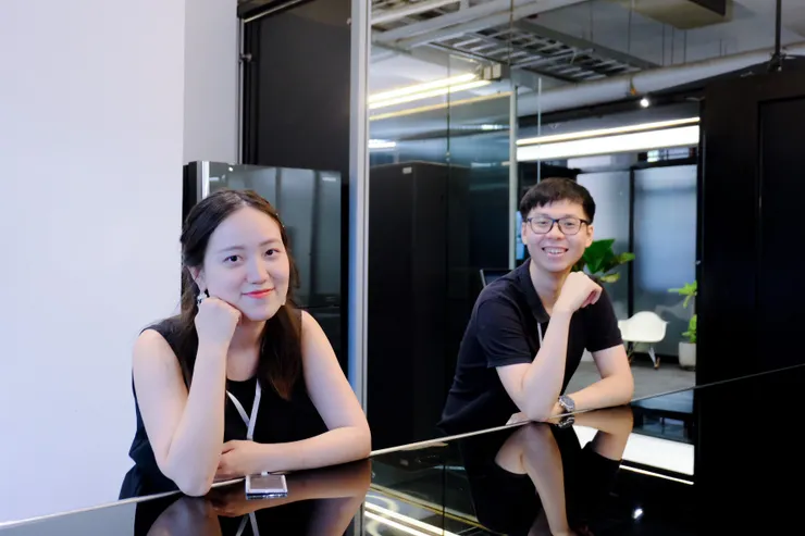 入口TDRI的辦公會議桌。