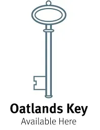 Oatlands Key 奧特蘭茲鑰匙標誌。圖/southernmidlands