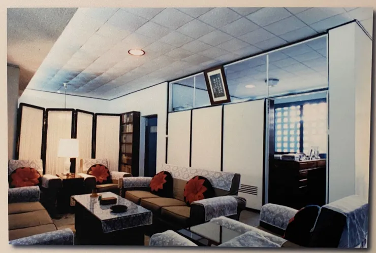 胡適客廳一景(胡適故居室內禁止拍照。圖片取自中研院網站)