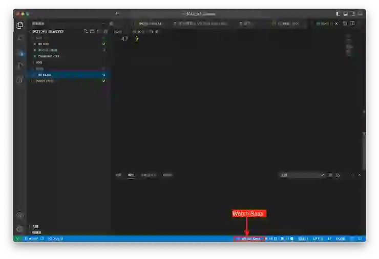 CSS 習作｜Sass 入門學習資源，使用 VS Code 插件 Live Sass Compiler