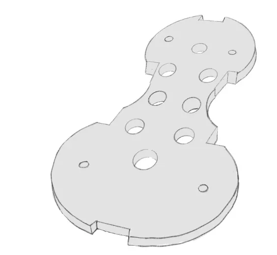 這張圖展示的是提琴的內模板，通常為木製。史特拉底瓦里設計過多種版型，還替它們編了號，這部分的學問，改天再聊！（圖：感謝強者朋友哆啦提供！） 