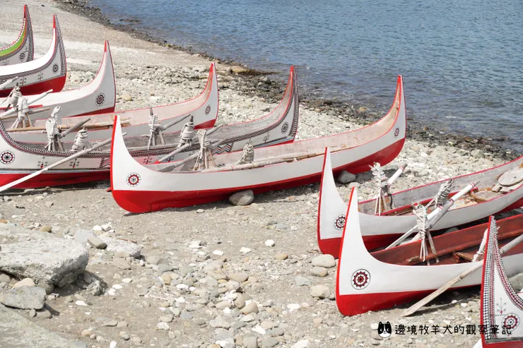 蘭嶼的拼板舟