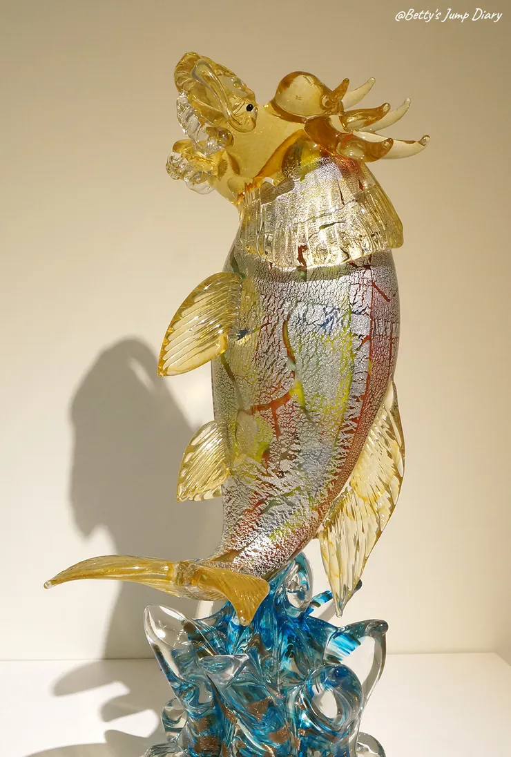 ▲新竹市玻璃工藝博物館-「時光璃影」聯展/圖片來源:Betty's Jump Diary