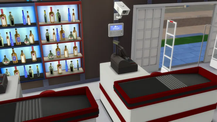 收銀處我來回了很多遍，多到有點怕。