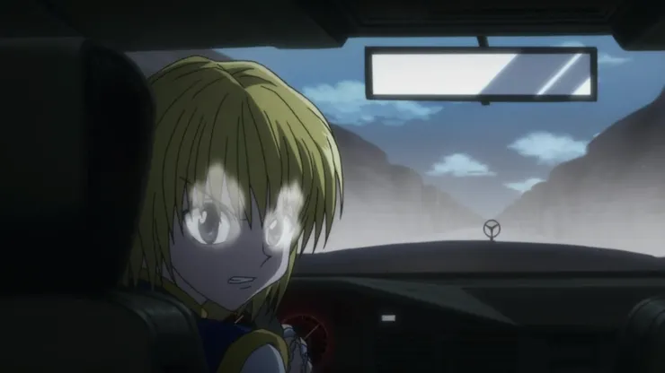 《HUNTER×HUNTER》將「念」集於雙眼的「凝」