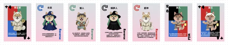 狼人殺-12人-愛神狼王局