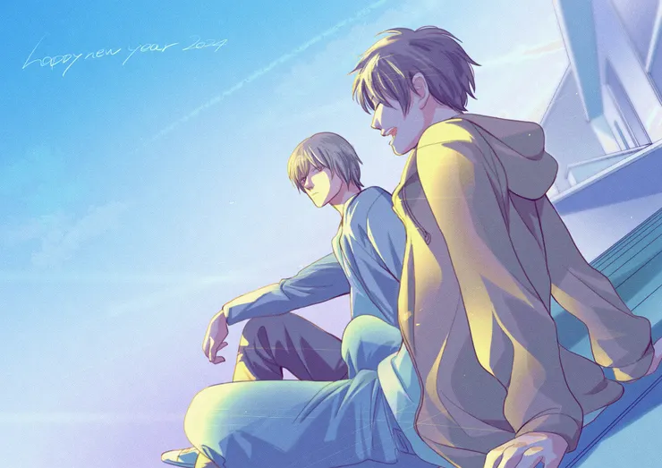 2024新年賀圖。取自老師的推特。