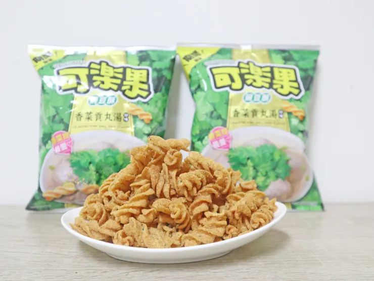 可樂果「香菜貢丸湯口味」