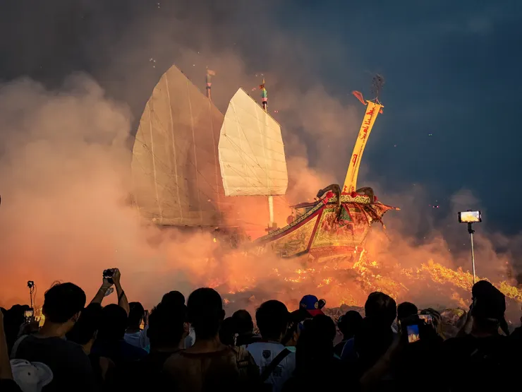 甲辰正科東港迎王燒王船