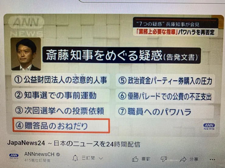 橫濱知事爆發職場霸凌