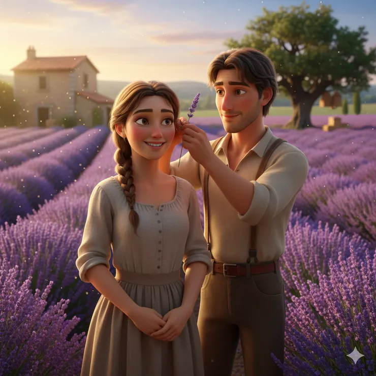 普羅旺斯的薰衣草與蜜糖心