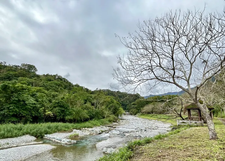 圖02 壽豐鄉荖溪、白鮑溪溪流清澈，周邊風景優美