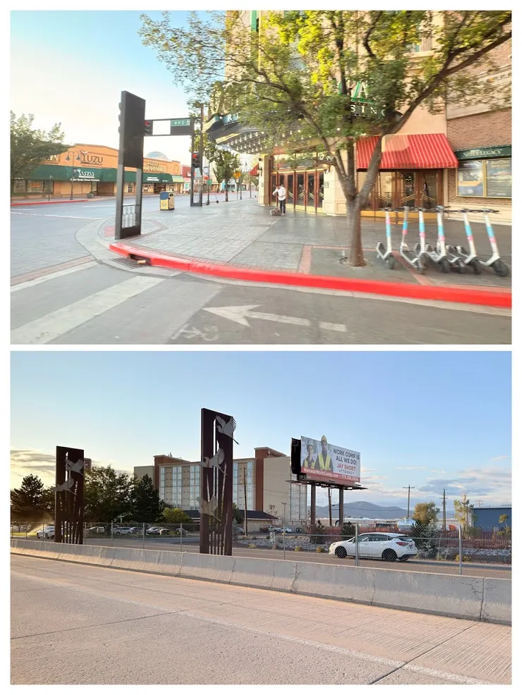 清晨的小賭城雷諾