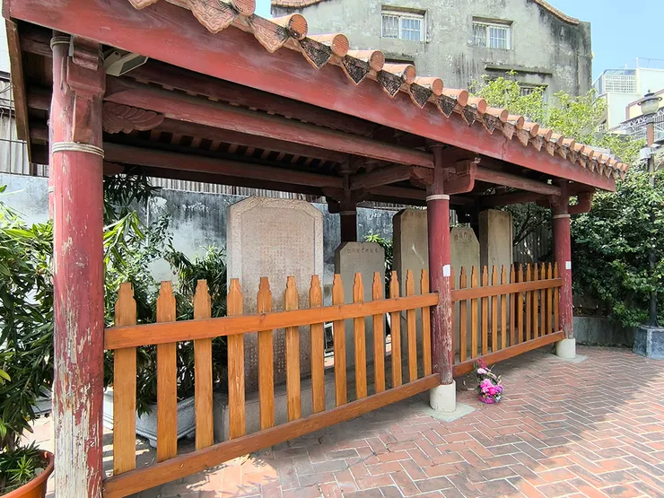 林氏貞孝坊後方石碑