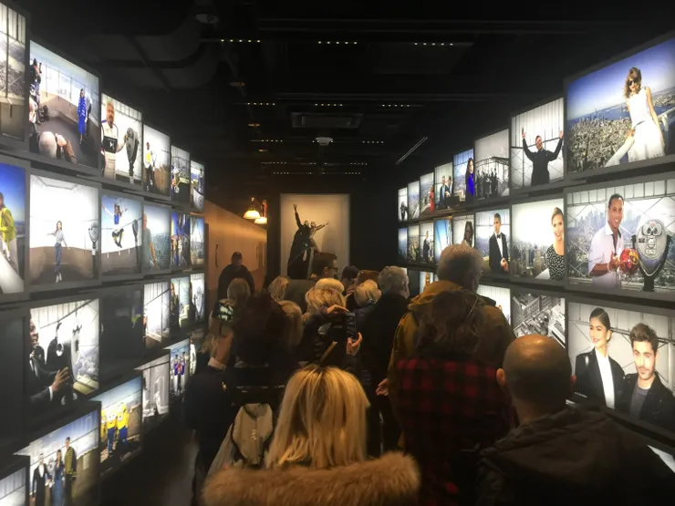 巨星們來訪帝國大廈的照片