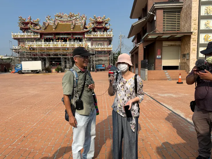 陳子鎮老師跟陳俐文老師