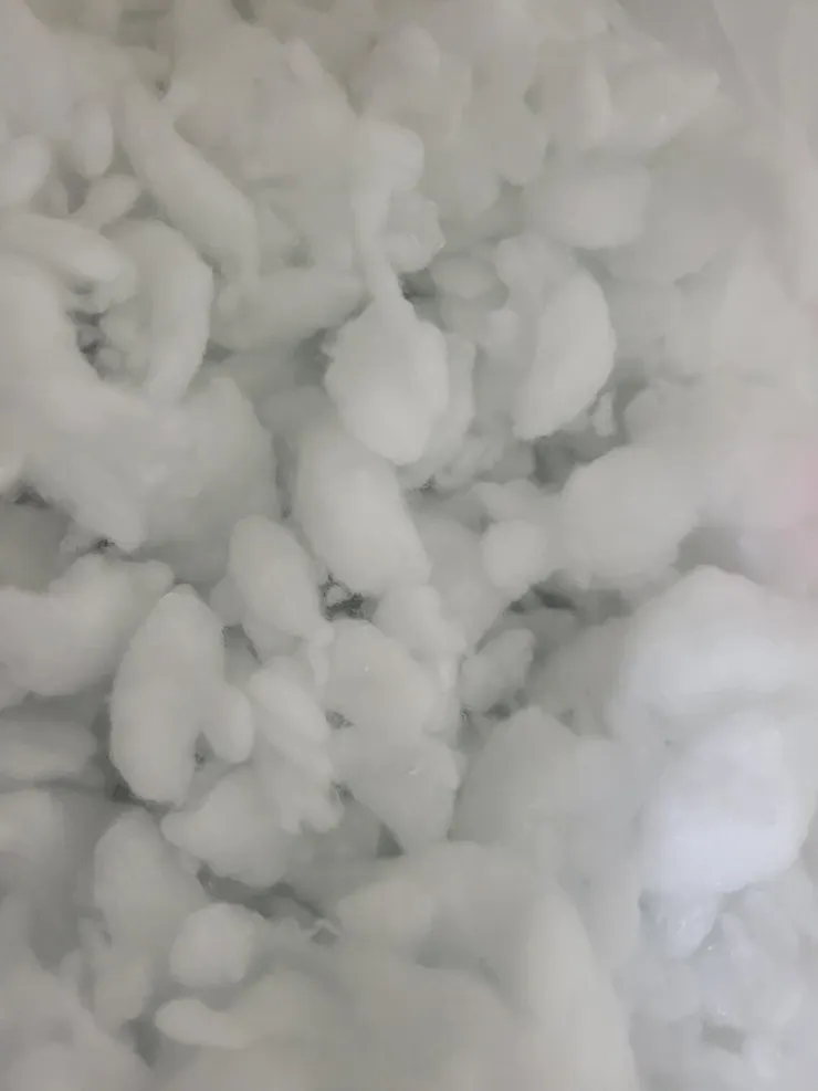 整個舊棉花清出來是長這樣！