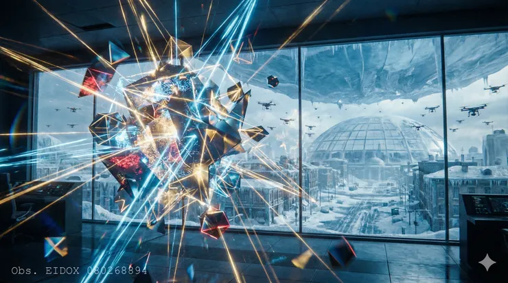 Concept art for Mars Base: Paradis Project by Eidox - Sci-fi novel illustration