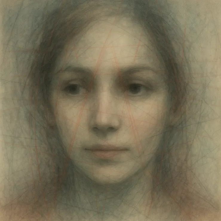 Jane's eyes caught a reflection in a cracked shop window - a face that wasn't hers, yet carried an echo of her own.