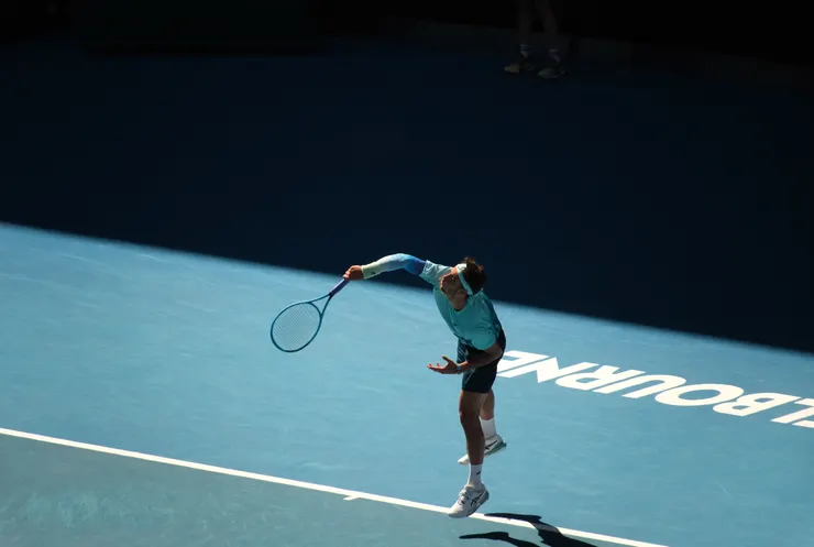 Musetti整場發揮都好好,八強戰更力壓Djokovic,可惜受傷退賽了......未來指日可待!!