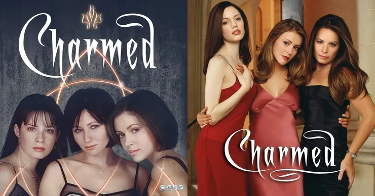左圖依序為 Piper、Prue、Phoebe｜右圖左一為新加入的 Paige（圖片來源：CBS）
