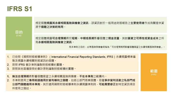 準則目的與揭露範圍