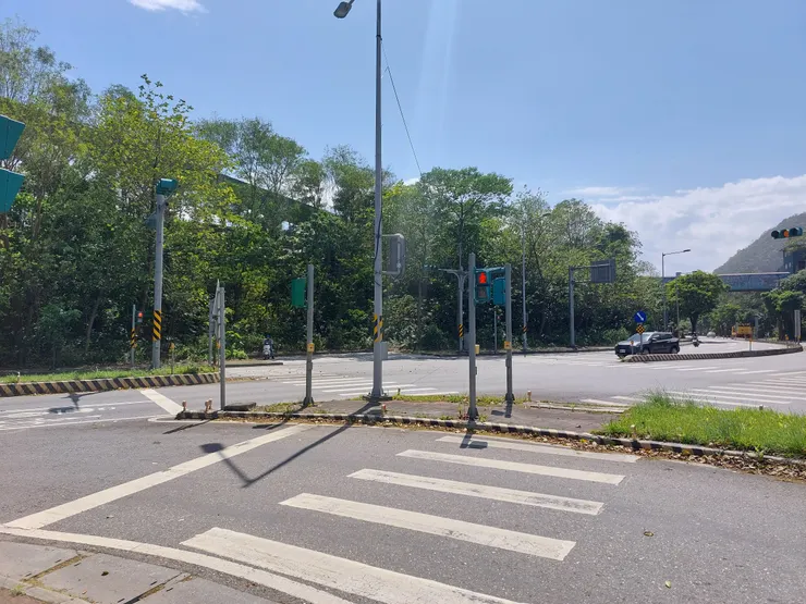 市街與工業區之間,複雜的路口 / 資料來源:林鴻鈞@並木居