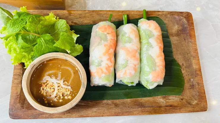 我的生春捲:吃起來一般般