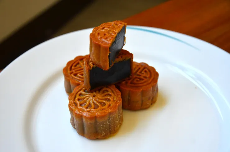 棗泥烏豆沙廣式月餅