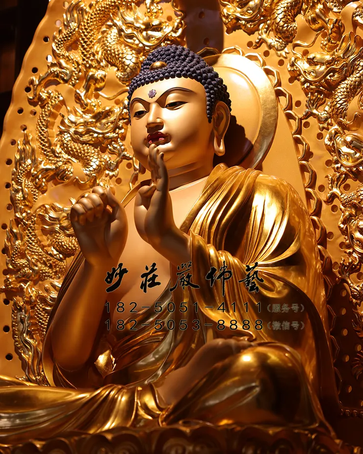 拘那含牟尼佛右側現場實拍圖