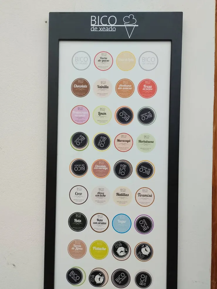 Bico de xeado, 在加利西亞一帶好像是連鎖店~