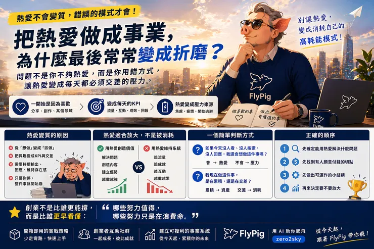 當熱愛變成KPI，它就不再是熱愛