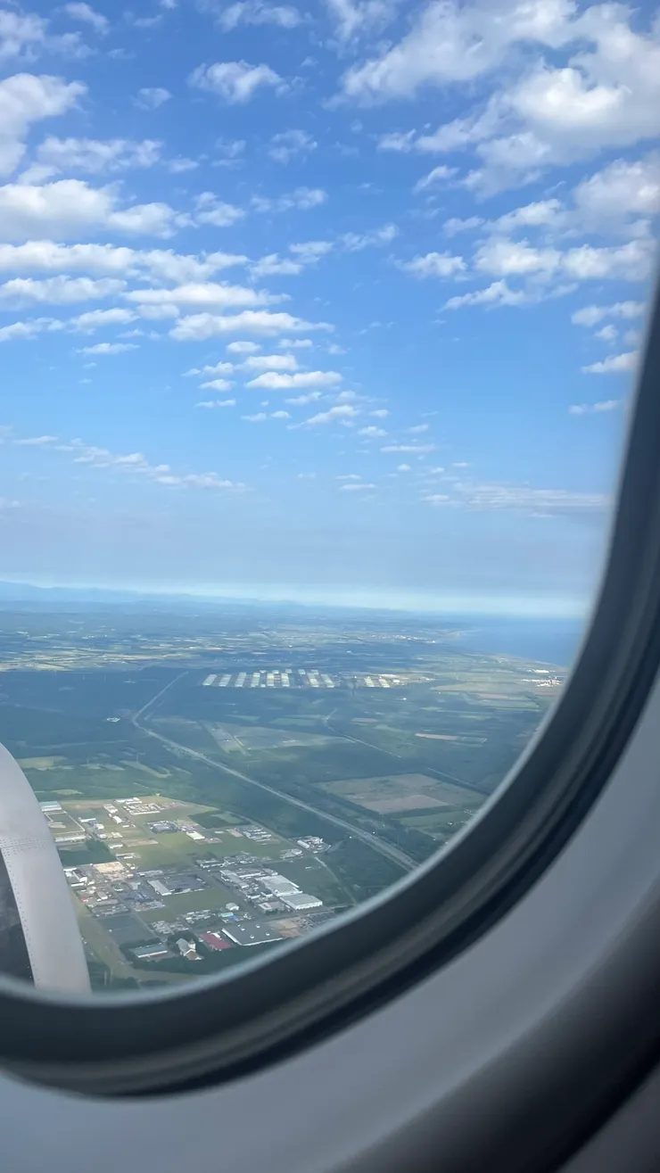 北海道的藍天綠地還是很美麗。