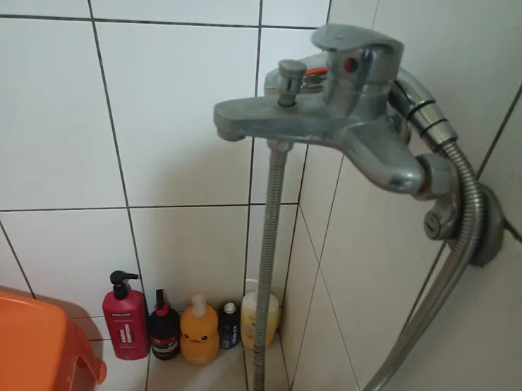 瞧我可愛的水龍頭，水沒有留出來吧😉