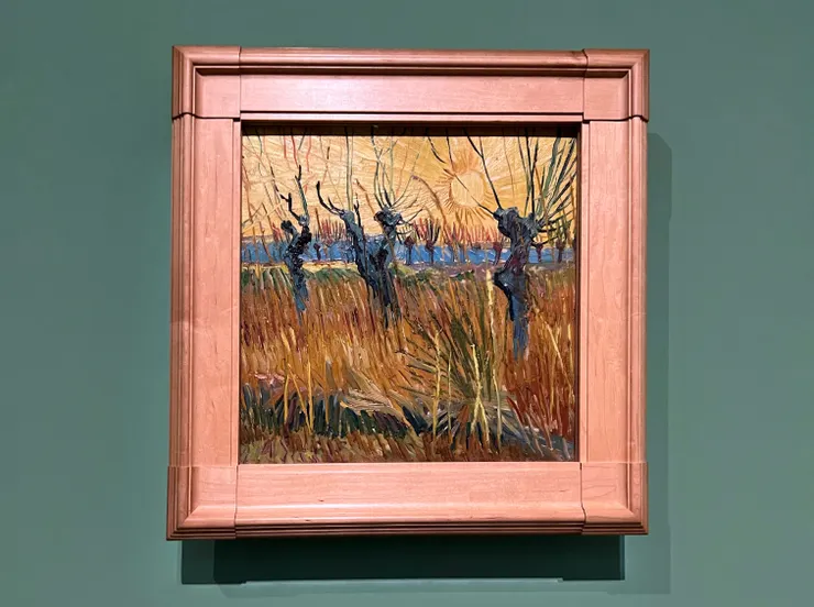 日落時柳樹(Pollard Willows at Sunset)