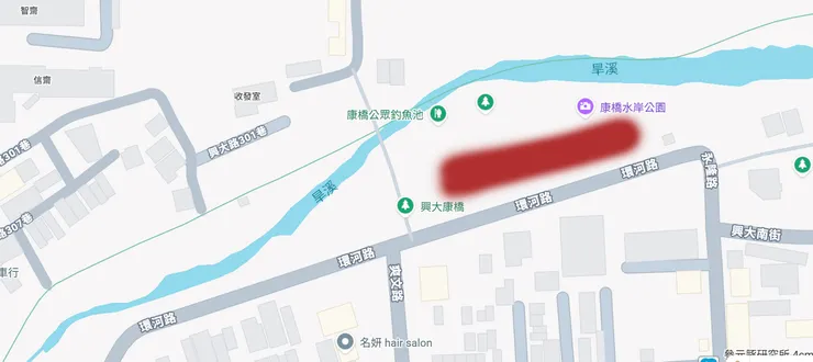 活動地點在紅色地區