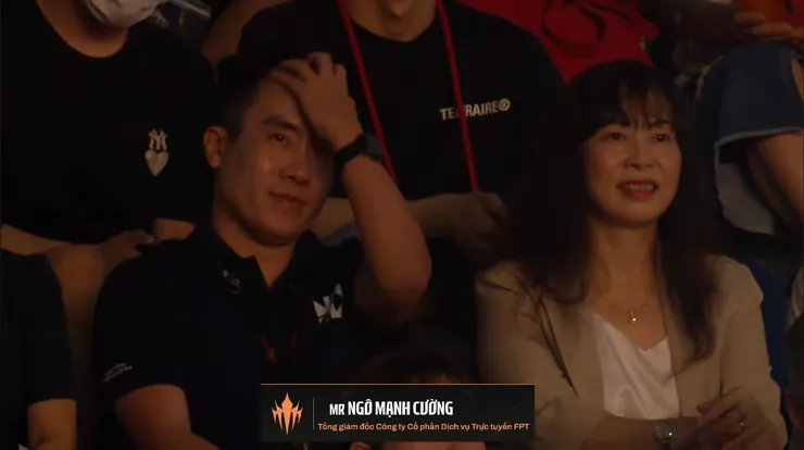 FPT Online CEO 至現場觀戰