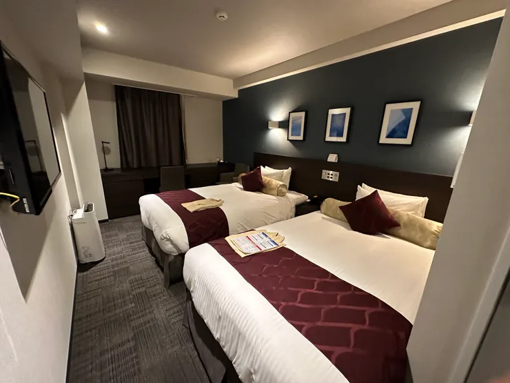 高級雙床房,21平方米