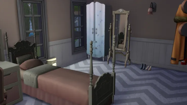 傢俱盡可能選用可愛華麗的款式，女孩子就是這樣。