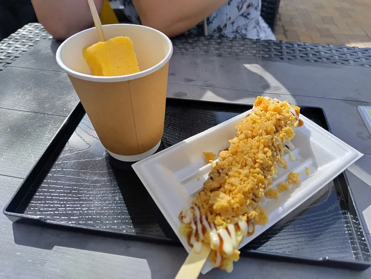 玉子燒跟御好燒串