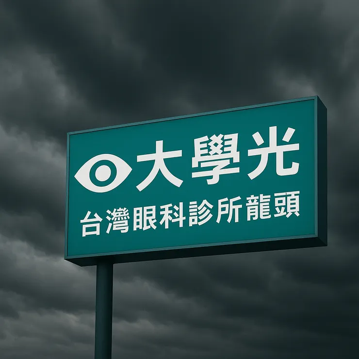 逆風的眼科龍頭